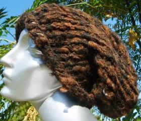 Chestnut Sable Slouchy 100% Alpaca/Llama