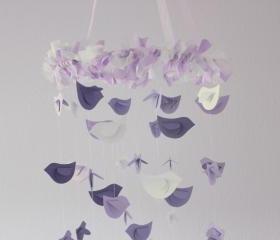 Lavender & Purples Bird Mobile