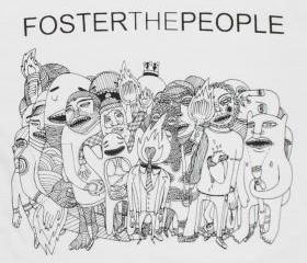Foster The People Unisex T-shirt size L