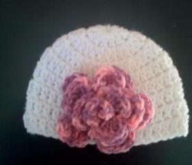 infant flower hat