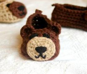  Bear House Slippers crochet pattern Pattern number 102