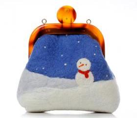 Original Design Wool Purse