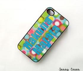 Fun iPhone4 Case iPhone4S Case Hakuna Matata iPhone Cases No Worries