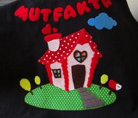 chef cap oven glove and double sided apron great gift new personalized apron set