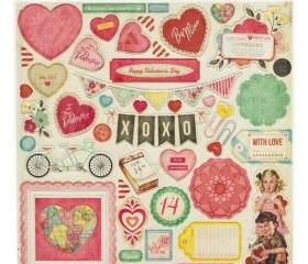 Fourteen Embellishment Chipboard 
