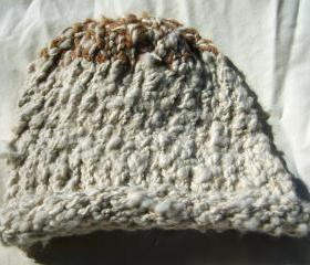 Cinnamon Cream Slouchy 100% Alpaca/Llama