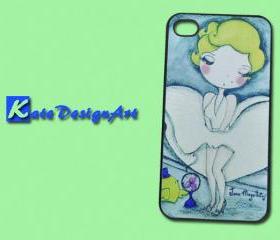 iphone 5 case, iphone case iphone 4 case, cartoon cover marilyn monroe iphone 4s case