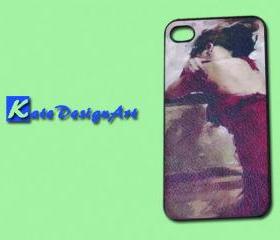 iphone 4s case/iphone 4 case/iphone 4s cover case - beauty girl iphone 4s case