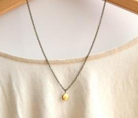 iny Round Brass Locket Necklace // Bridesmaid Locket // Bridesmaid Gifts // Bridesmaid Necklaces