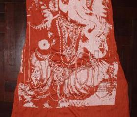 Long Dress Buddha OM Hindu Hamsa Yoga Clothing Ganesha Tee