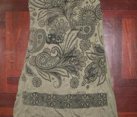 Long Dress Buddha OM Hindu Hamsa Yoga Clothing Ganesha Tee