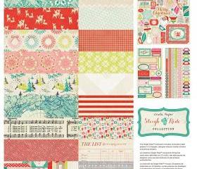 SLEIGH RIDE COLLECTION KIT 12"X12" 