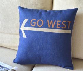 GO WEST Pillow