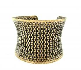 Bronze Braided Hand Cuff
