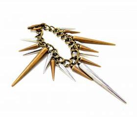 Metallic Spikes Bracelet