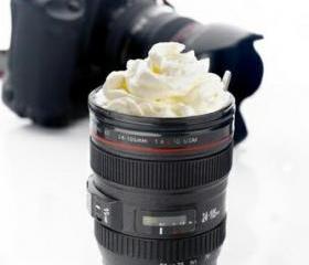 Novetlty Carmera lens Coffee or Tea Creative Cup