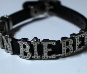Justin Bieber Antique Bracelet Black Wristband