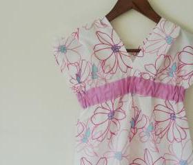 Tiya Tunic dress PDF Pattern. 6m to girls 14 yrs!