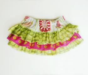 $8.50 Shapla Ruffle Skirt PDF Pattern sizes 0-3 months to 12 years!