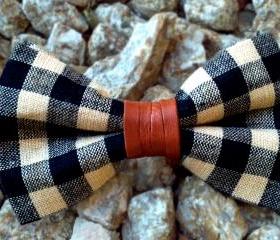 Rustic Woven Bow Tie
