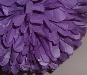 Set of 10 tissue paper poms