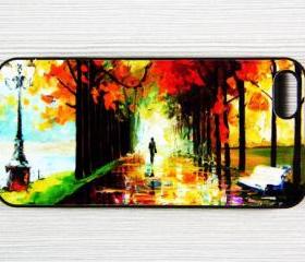 Landscape Painting Style iPhone 5 Case,Rubber Case OR Hard Plastic Case