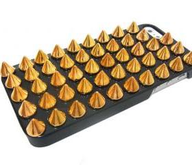 iphone 5 case, Studded iPhone 5 Case, Studded iphone 5G case, Golden Punk iphone 5 case, iphone 5 Black case