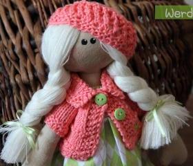"Werdenka" handmade doll 