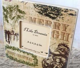 Merry And Bright Picture Frame