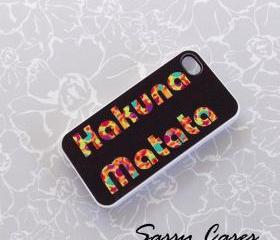 Hakuna Matata iPhone 4 iPhone 4S Case Decorative White Plastic Case