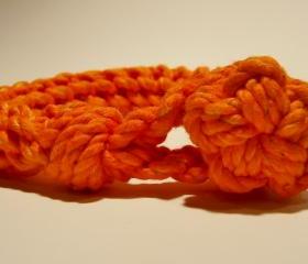 Orange Knot Bracelet