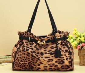 Leopard Print Handbag