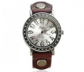 Vintage Cow Leather Watch