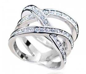 Fashion Roman Orbicular Silver Ring