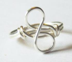 Silver Infinity Ring 