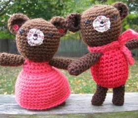 Valentine Couple Bears