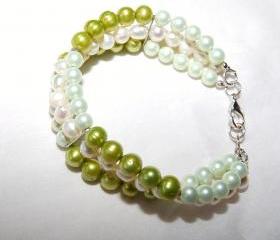 Pearl Bracelet Handmade Jewelry