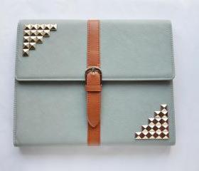 iPad 2/3/4 Case, iPad 2/3/4 Cover ,iPad 2/3/4 case with silver stud,studded 2/3/4 ipad case,case for ipad 2/3/4