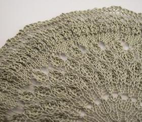 Leaf Lace Doily - Woodland Nature Decor