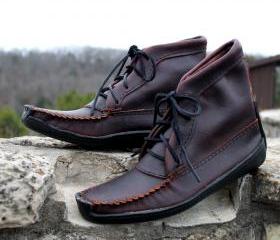 Mens 8' Boot with Bull Hide Sole
