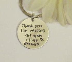 Thank You Keychain - Wedding Gifts