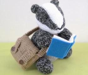 Brompton Badger toy knitting patterns