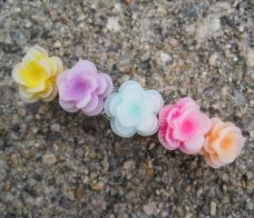 Pretty Flowers Hair Barrette