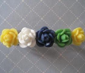 Sweet Flowers Hair Barrette