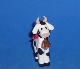 Polymer Clay Holstein Cow
