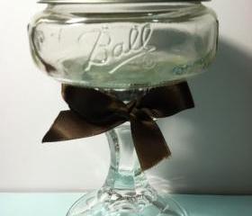 Margarita style redneck wine glass