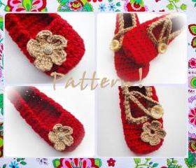 Best Wishes Crochet Slippers Pattern