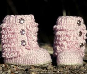 Crochet Pattern Little Diva Boot TODDLER CHILDRENS sizes 4 - 9 - All Six sizes included - Pattern number 201