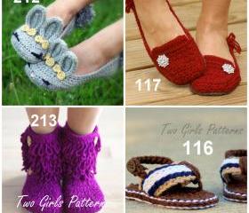 Crochet patterns 2 for 10.00 combo deal