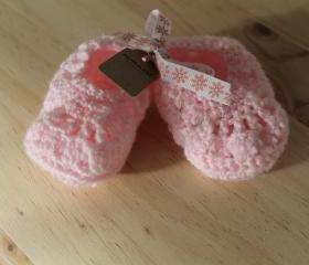 Baby girl booties